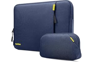 ‎TOMTOC tomtoc Etui toc 360° do 15 cali nowego MacBooka Air M3/A3114 M2/A2941 2024-2023, 15-calowego Microsoft Surface Laptop 5/4/3, wodoodporne, wszechstronne etui ochronne na laptopa Etui na laptopa torbą