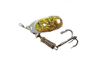 D.A.M. Effzett Standard Spinner - Black Yellow