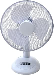 Oypla Electrical 12 3 Speed Oscillating Electric Desk Home Office Fan Amazon Co Uk Home Kitchen