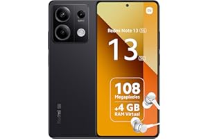 Xiaomi Redmi Note 13 5G - Smartphone de 8+256 GB, Pantalla de 6,67" AMOLED FHD+ 120Hz, MediaTek Dimensity 6080, Triple cámara