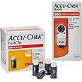 Accu Chek FastClix 204 Lancets + Accu Chek Mobile Test Cassette 100 Tests | Preloaded 204 Lancet Pack + 100 Test Cassette Bundle | Bundle by MG Living