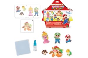 Aquabeads 31946 Super Mario Set de Personajes, Cloruro de polivinilo, Multicolor