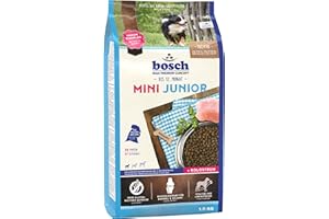 BOSCH TIERNAHRUNG bosch HPC Mini Junior - Aliments secs pour chiots de petites races (jusqu'à 15 kg) - 1 x 3 kg