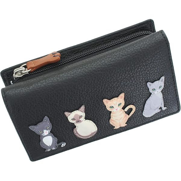 Borsa Pelle Mala Leather Shiloh - Portacarte RFID Con Design Farfalla Verde
