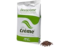 Caffè Crème Decacrème, Caffè decaffeinato in grani, 500 gr
