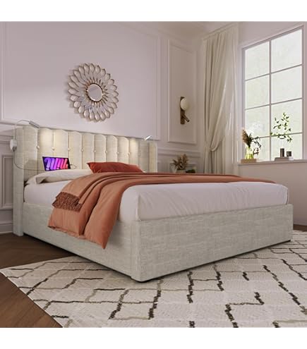 BRILVERDE Gestoffeerd bed, 140 x 200 cm, tweepersoonsbed met goudvezelrand, hydraulisch opbergbed, tienerbed met hoofdeinde en lattenbodem, bedframe voor volwassenen, fluweel (zwart, 140 x 200 cm