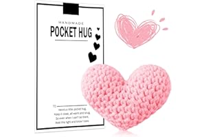 CONNEXTION Pocket Hug Positive Geschenk Tasche Umarmung Herz Beste Freundin Geschenke Mutmacher Geschenk Neujahrsgeschenke Valentinstagsgeschenke Geburtstagsgeschenk für Freund Freundin Familie Freund