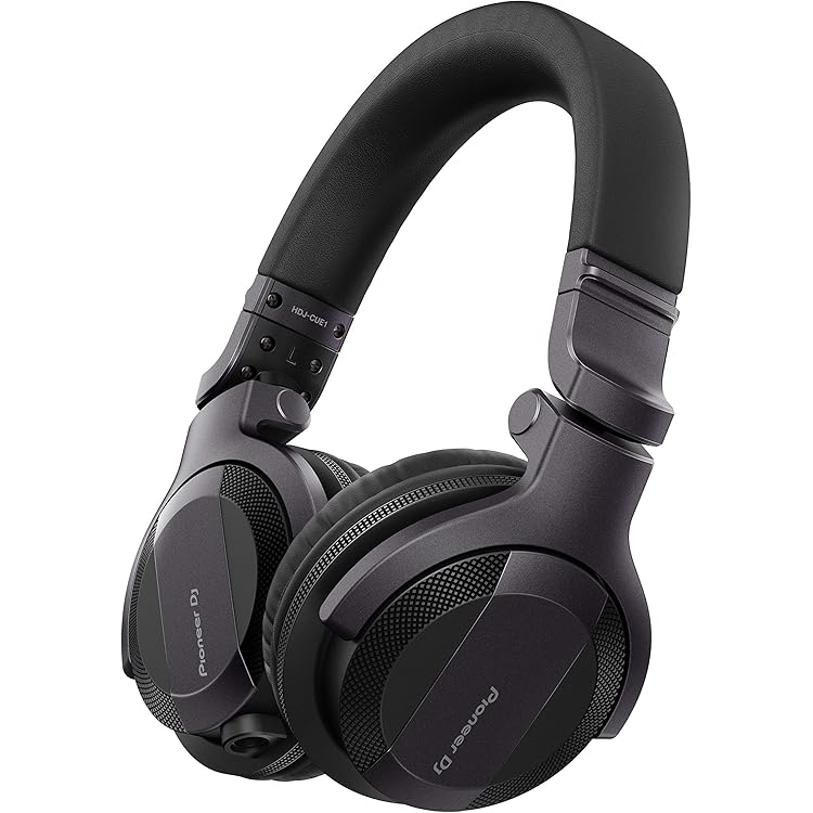 Pioneer DJ HDJ-CUE1BT-K, DJ Kopfhörer with Bluetooth, Schwarz 