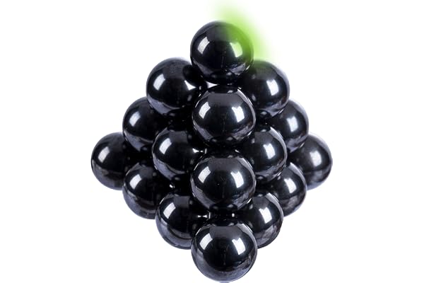 myHodo Aimants Extra Larges 20mm (Lot de 20) Boules Magnétiques Particulièrement Polyvalents, Excellente Idée Cadeau Noël, Gadget de Bureau Technologique, Billes Magnétiques Anti Stress