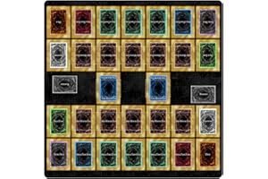 sabermaster Card Rubber Mat - 2 Player, Square playmat for Gamer 60x60cm/23.6x23.6inch (2player G)
