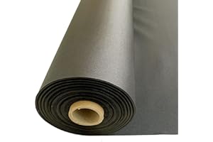 E. U. FABRICS LTD EU Fabrics 7oz PU Coated Outdoor Waterproof Fabric - Water-Proof, Tear Resistant, Cloth for Outdoor Garden Furniture, Sewing Material for Crafts, Hobbies - 150cm Wide (Grey)