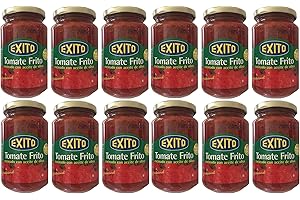 FOXCUP Éxito Tomate frite à l'huile d'olive Pot de verre réussi 500 g.[PACK 12 UNITÉS]