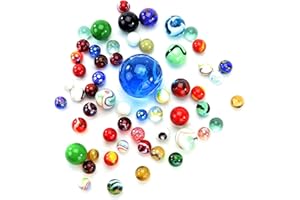 PhiLuMo Canicas de cristal multicolor (500 g)