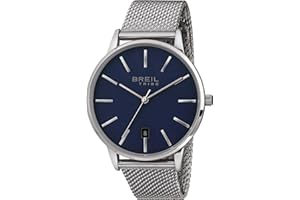 Breil Orologio uomo modello AVERY con bracciale in acciaio, movimento SOLO TEMPO - 3H QUARZO