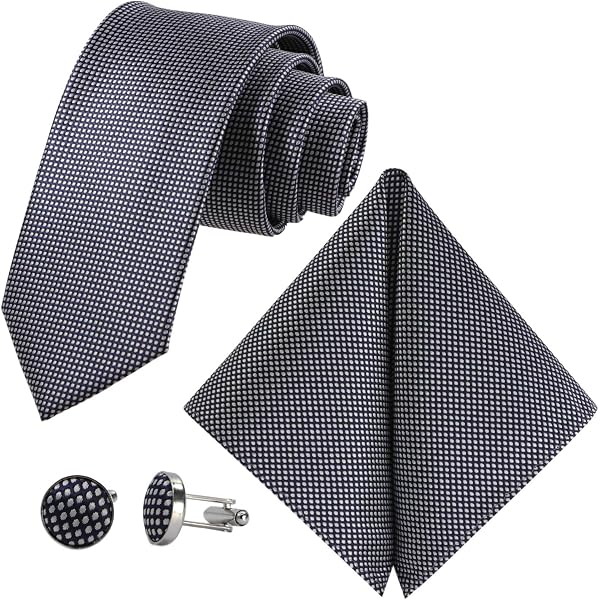 Cravatta Sottile TigerTie - Motivo A Quadri, Larghezza 6 Cm