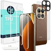 Ibywind Screen Protector for Xiaomi Redmi Note 15 Pro+ 5G/Poco M8 Pro 5G, 2 Pieces Hydrogel Film and Camera Lens Protector, E