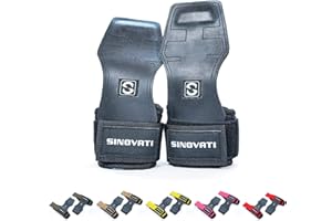 SINOVATI Paski do treningu siłowego | Paski do treningu siłowego | Paski do treningu crossfit do treningu siłowego i crossfitu | Grip Pads Fitness z wyściółką na nadgarstek 7 mm