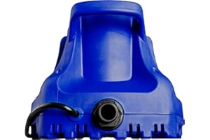 Little Giant Select Series LG-APCP1700 1/3 HP 1745 GPH Waterproof Automatic Pool Cover with 20-Foot Cord, Dark Blue, 14942691