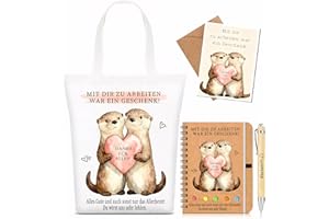 Eyezeeption Abschiedsgeschenk Kollegen, 5 Stück Kollegen Geschenk Dankeschön Geschenke Abschiedsgeschenk Kollegin, Abschied Kollegin Erzieherin Lehrerin Ruhestand Geschenk Geschenke Für Kollegen