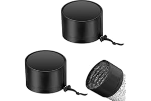 VIVOSUN 2 Pack Grow Tent Vent Cover 4"/6"/8" Channel Filter Cover with Elastic Band and Fixed Buckle for Plant Growth Tents