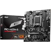 MSI PRO A620M-B AM5 DDR5 6800MHZ(OC) HDMI VGA M.2 USB3.2 JARGB_V2 mATX