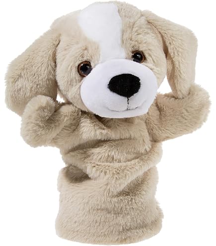 Marionnette Mr Fuchs Heunec - Peluche Recyclée Pour Enfants, Jeu Créatif Et Imagination