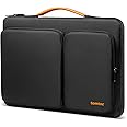 tomtoc 360 Protective Laptop Sleeve for 14-inch MacBook Pro M4/M3/M2/M1 Pro/Max A2918 A2992 A2779 A2442 2024-2021, 13.5-14.4 Inch Surface Laptop 6/5/Studio 2/1, Water-Resistant Carrying Case