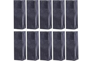 DONDON 10 bolsas para botellas, bolsas de regalo para vino, prosecco y champán 40 x 12 x 9 cm