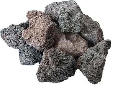 15 kg Lavasteine Lava Steine für Gas- und Elektrogrill: Amazon.de: Garten