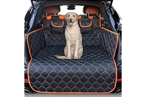 JOEJOY Car Boot Protector, Nonslip Waterproof Dog Car Seat Cover with Enduring Antifouling Liner, Side Protection and Easy to Clean, Boot Liner Blanket for Truck, SUV