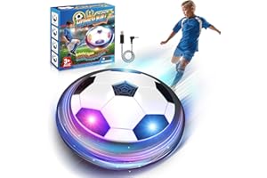 Dislocati Air Power Football avec Lumières LED Colorées——Jouets D'intérieur & Sport