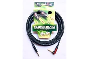 Sommercable Instrument SC Spirit LLX "Low Loss" équipé Jack NP2X-BAG / NP2RX-AU-SILENT Neutrik (6m)