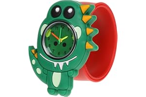 Stands Out, Supplying Outstanding Gifts Wacky Watch Fantasy Design Slapwatch Fast Fit Kids Childrens Silicone Watch Band Learn to Tell The Time Unisex Instant Fit Any Size