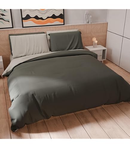 Gaveno Cavailia Set Biancheria Da Letto Lusso King Size Con Volant - Morbido, Caldo E Facile Da Pulire, 50% Cotone 50% Poliestere, Bianco