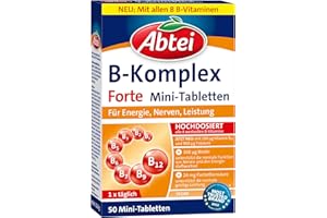 Abtei Vitamin B Komplex Forte, 50 Mini-Tabletten