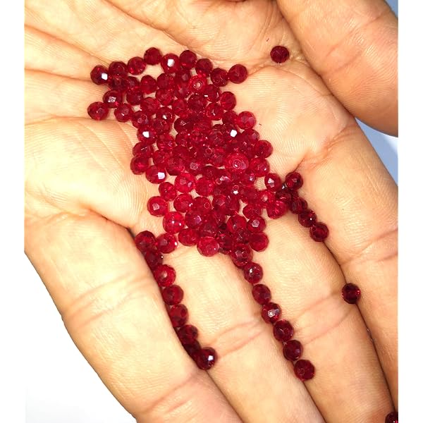 thumbnail image 2 of RUBYCA Czech Glass Round Beads – 10mm Opaque Pink, 80 Beads Per Strand, Jewelry Making 2 of 10