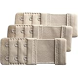 Chanie Donna 3 Pezzi morbido Estensioni reggiseno 2-ganci, 9,2cm x 3,8cm