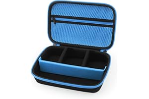 YINKE Funda para Braun Multi Grooming Kit todo en uno MGK3221/MGK7220/BT3240/BT7040/MGK5280 more Cortapelos recortadores para hombre recortador, bolsa protectora, turquesa, 1 Unità (Confezione da 1)