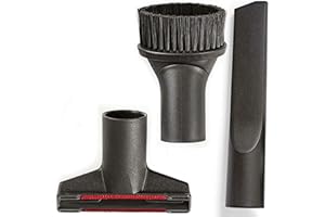 Maxorado Juego de boquillas de 35 mm para aspiradora de cepillo muebles boquilla tapicería juntas adaptador aspiradoras industriales Dirt Devil Bosch Siemens Einhell Kärcher Miele Tubo Accesorios