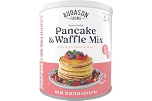 Augason Farms Buttermilk Pancake Mix #10 Can, 52 oz