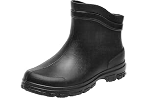 Realpaks Stivali corti da uomo ETBM-11 - Stivali di gomma da uomo - Stivaletti da uomo - Stivali corti in EVA