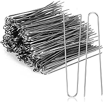 150 Stück Kranz Binden Zubehör 40mm*20mm Strohblumennadeln Stecknadeln Blumen Klammer Pflanzenstecker Patenthaften Robuste Krampen Steckhaften Efeunadeln Fur Floristikbedarf Und Kranze Weiss