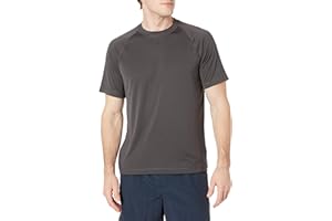 Amazon Essentials Maglietta da Nuoto UPF 50 Aderente A Maniche Corte e Ad Asciugatura Rapida Uomo