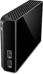 Seagate Backup Plus Hub 8 TB, External Hard Drive, 3.5", USB 3.0, Desktop, for PC and Mac, with 2 Months Free Adobe Creative Cloud Photography Plan