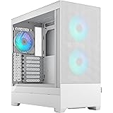 Fractal Design Pop Air RGB White Tempered Glass Clear Tint