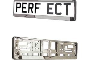TAPORT 1x Car Registration License Number Plate Surrounds Holder Frame ALL STYLES (GRAPHITE GREY)