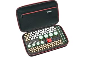 RLSOCO Organizer na baterię - Uchwyt na twarde pudełko do przechowywania - zachowuje 120+baterie AA AAA C D 9V BT-168 (Baterie i tester baterii nie są wliczone)