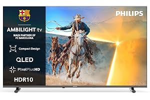 32PQS6901/12 4K QLED Ambilight Smart TV, 32 tum, Pixel Precise Ultra HD, Titan OS, Dolby Audio