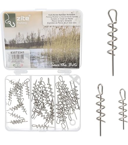 OTOTEC 100 Stück Edelstahl Angel Spikes - 16mm & 20mm Stinger Für Raubfischköder