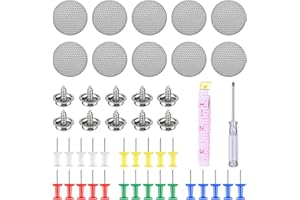 MUMDOYAL Set di Riparazione Cielo Auto (65 Pezzi) - Riparazione Facile del Cielo dell'Auto in Pochi Semplici Passaggi, Pulsante di Riparazione Cielo Auto